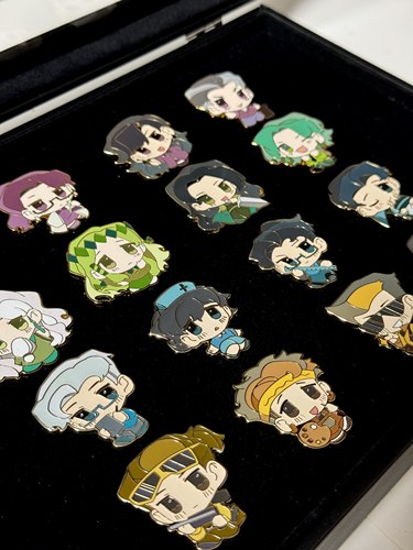 MBTI金属徽章半黑童话16型人格