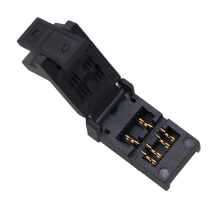 SOT23测试座SOT23-3/5/6L宽1.4/1.7MM老化socket插座IC芯片烧录座