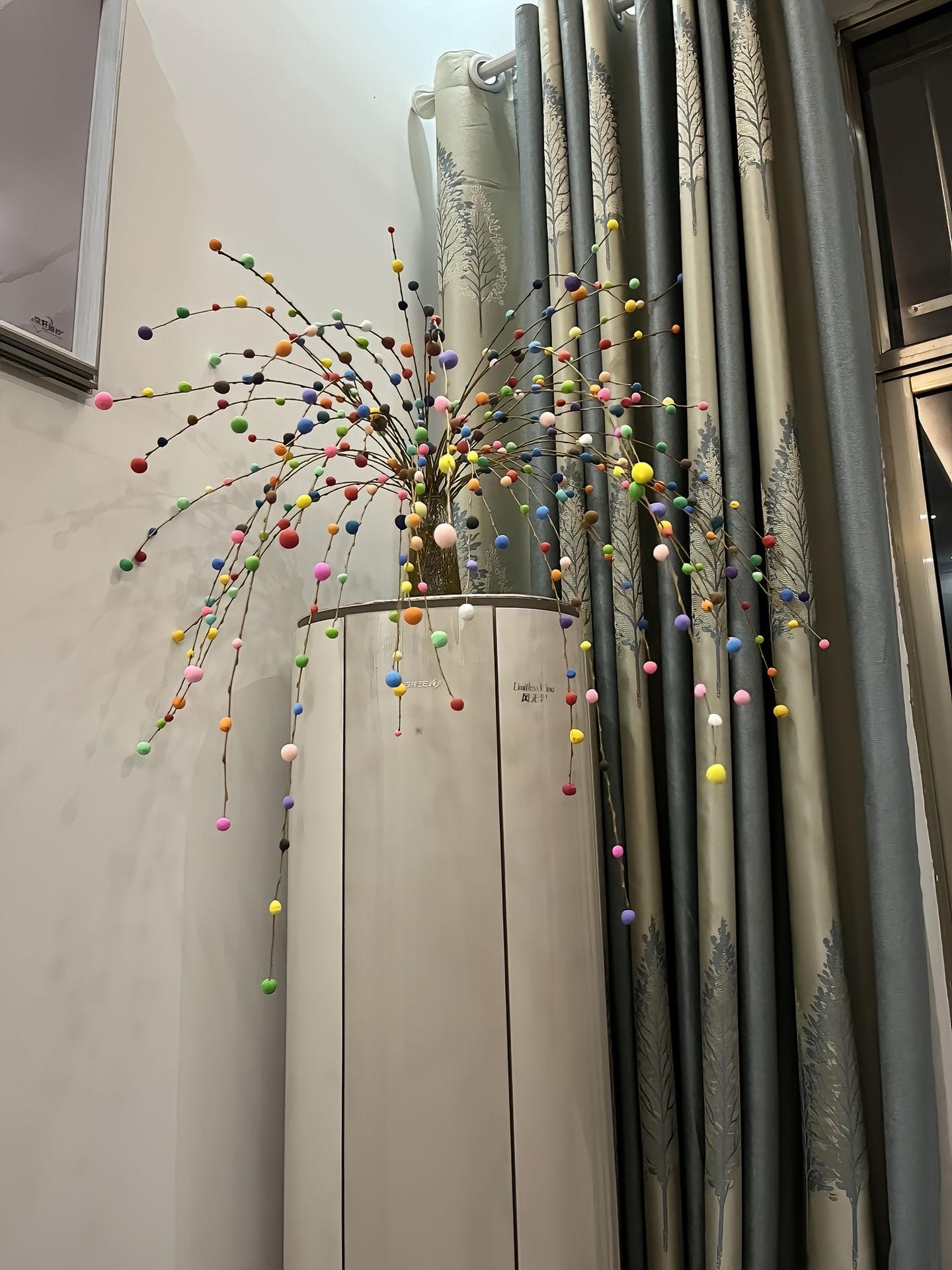 圣诞节黏土树枝diy自制材料包送闺蜜朋友氛围感客厅桌面摆件