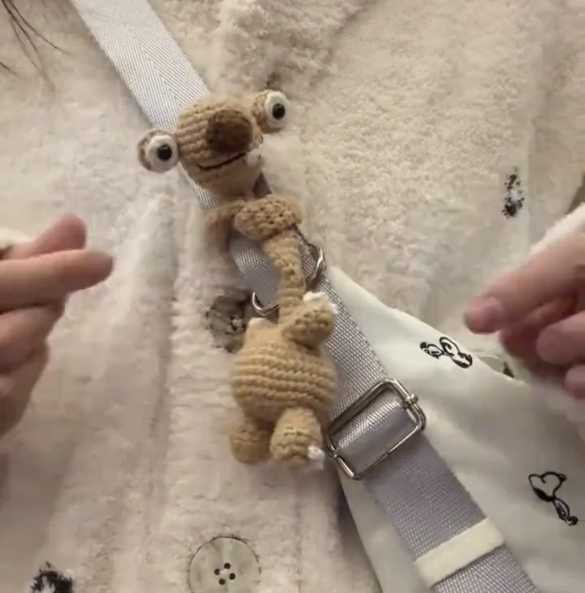 手工diy钩针毛线编织冰河世纪树懒希德玩偶玩具材料包钥匙扣礼物,服饰配件/皮带/帽子/围巾,DIY编织材料包,淘宝优惠券,粉丝福利购,淘宝优惠卷