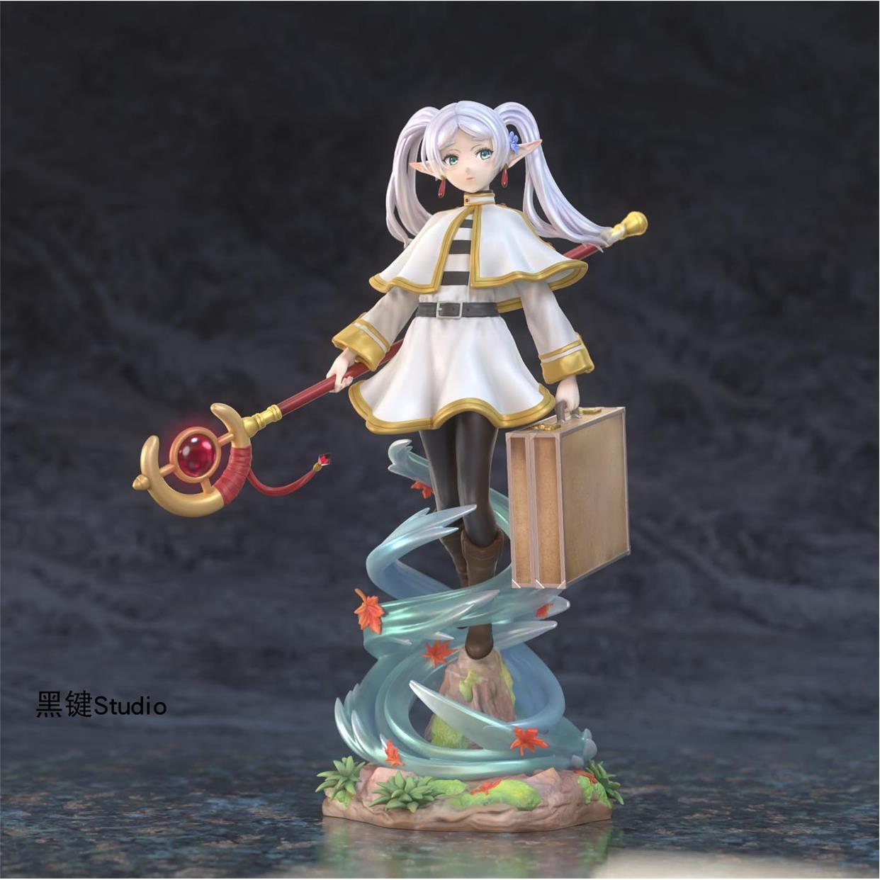 芙莉莲 双马尾版 3D打印手办模型高精素材图纸 STL数据文件