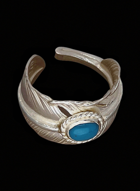 原创高桥goro素羽毛戒指