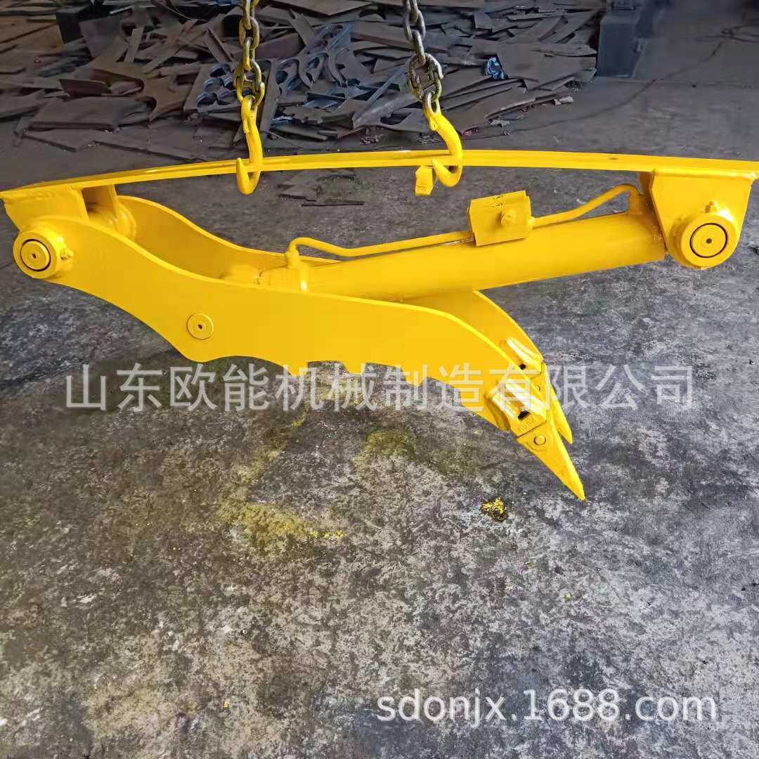 挖掘机一体式液压拇指夹抓石块用机械拇指夹铲斗夹子