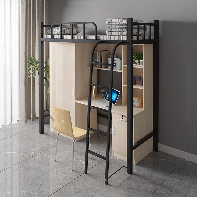 厂家高架上床下桌大学生公寓床 员工宿舍高低楼梯连体组合公寓床,商业/办公家具,学校双层床/宿舍床,淘宝优惠券,粉丝福利购,淘宝优惠卷
