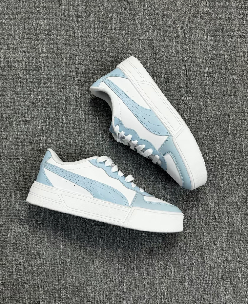 Puma/彪马正品春夏女士厚底网球低帮轻便经典休闲板鞋374764-21