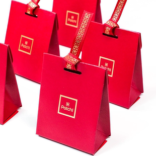 PATCHI迪拜芭驰开心果彩蛋夹心巧克力2颗小绿袋红金色喜糖伴手礼