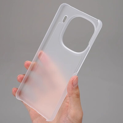 小背心上下无边框半包手机壳