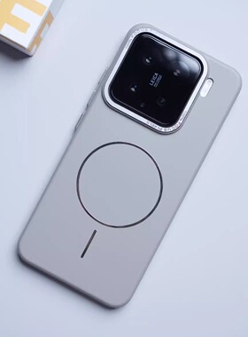 【Beats金属亮银细圈磁吸】肤感PC钛灰色适用小米15手机壳13/14pro轻奢风华为mate70/60pro磨砂50/40pro/P70+