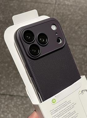 带镜头膜全包蜂窝散热网状适用vivoX300手机壳x200promin不发热烫OPPOfindx8新x9硬reno15套iQOO134一加ace6t