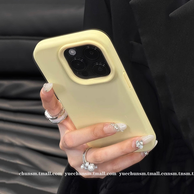 Baby奶油黄ins新款vivo手机壳