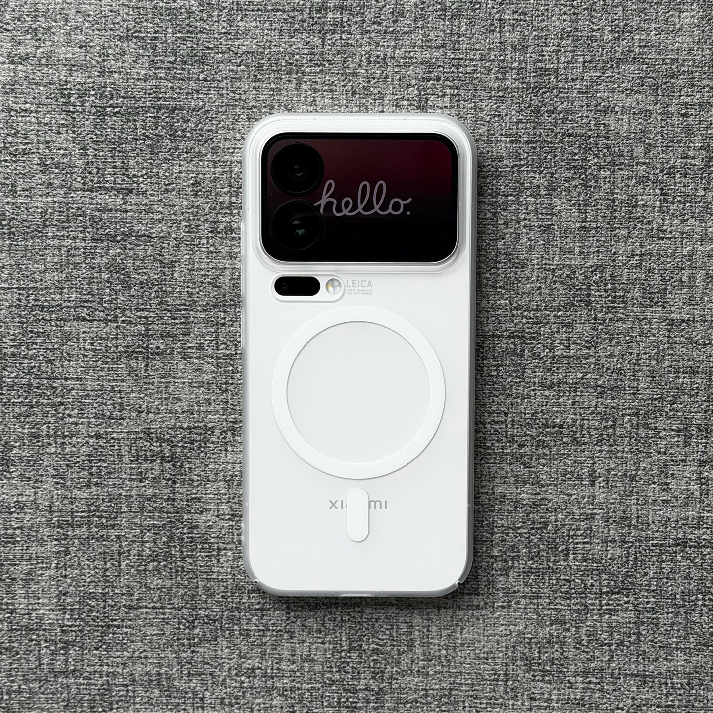 极简冰雾透白好看磨砂磁吸充电小米17Promax华为mate80手机壳70/60pro+高级pura80透明14/15Ultra超薄13+硬套