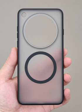 高级感磨砂黑肤感护甲适用OPPOFindx8Ultra手机壳磁吸x8s+透明x200promini商务x100s男x7三防摔x8pro高档新厚