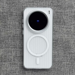 瓦楞光栅冰雾磨砂白磁吸X300手机壳OPPO适用Findx9/x8s+文艺X6/x7Ultra薄Reno13亚克力4s一加Ace5好看X200pro