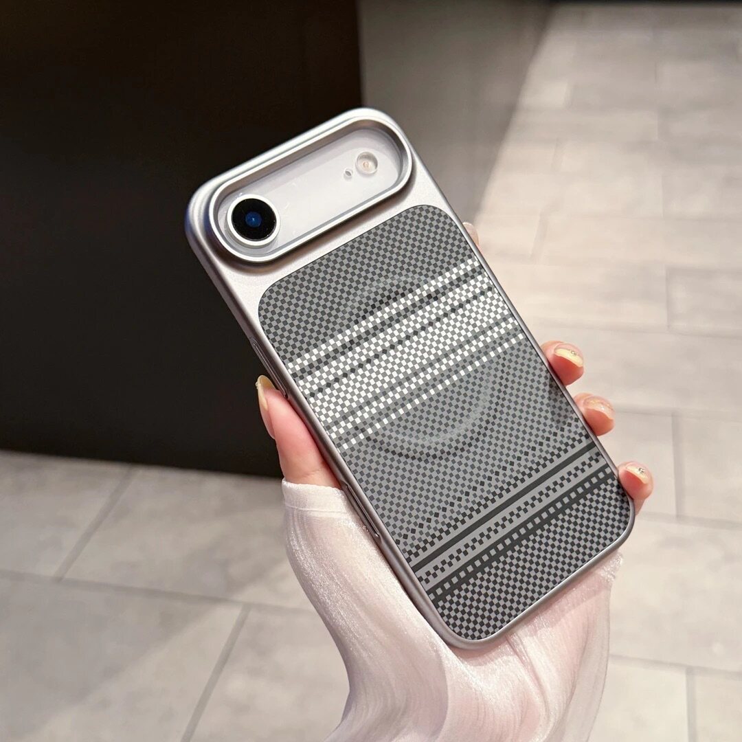 凯夫拉纹秒变17磁吸适用苹果Air手机壳iPhone17promax钛金属漆16Pro新小米17ultra硬15pro黑灰轻奢电镀保护套