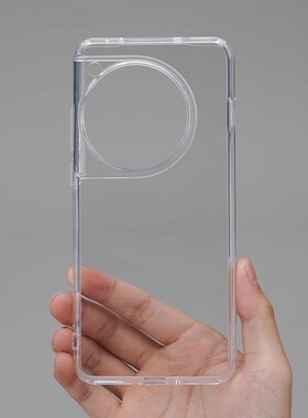 高级感高清透明亚克力太空壳适用一加Ace3手机壳3V不会发黄1+Ace2Pro一加11硬壳Oneplus9pro防摔9R硅胶新8T
