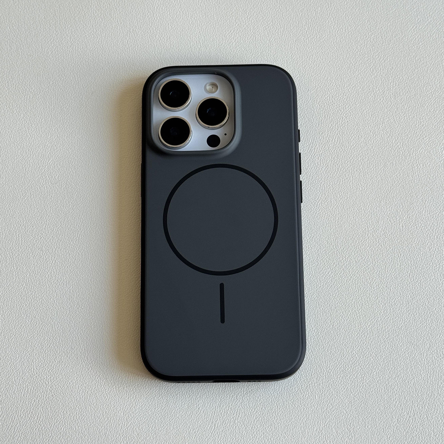 磨砂彩盾细圈强磁吸肤感全包手机壳AI相机按键适用iPhone16promax黑灰17Air新15高级感商务奢华软硅胶边防摔