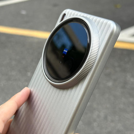 钛金属质感漆瓦楞光栅条纹适用OPPOFindx8Ultra手机壳x8s+硬x7/X6pro大孔Reno14磨砂一加ace5薄13T散热耐脏2+