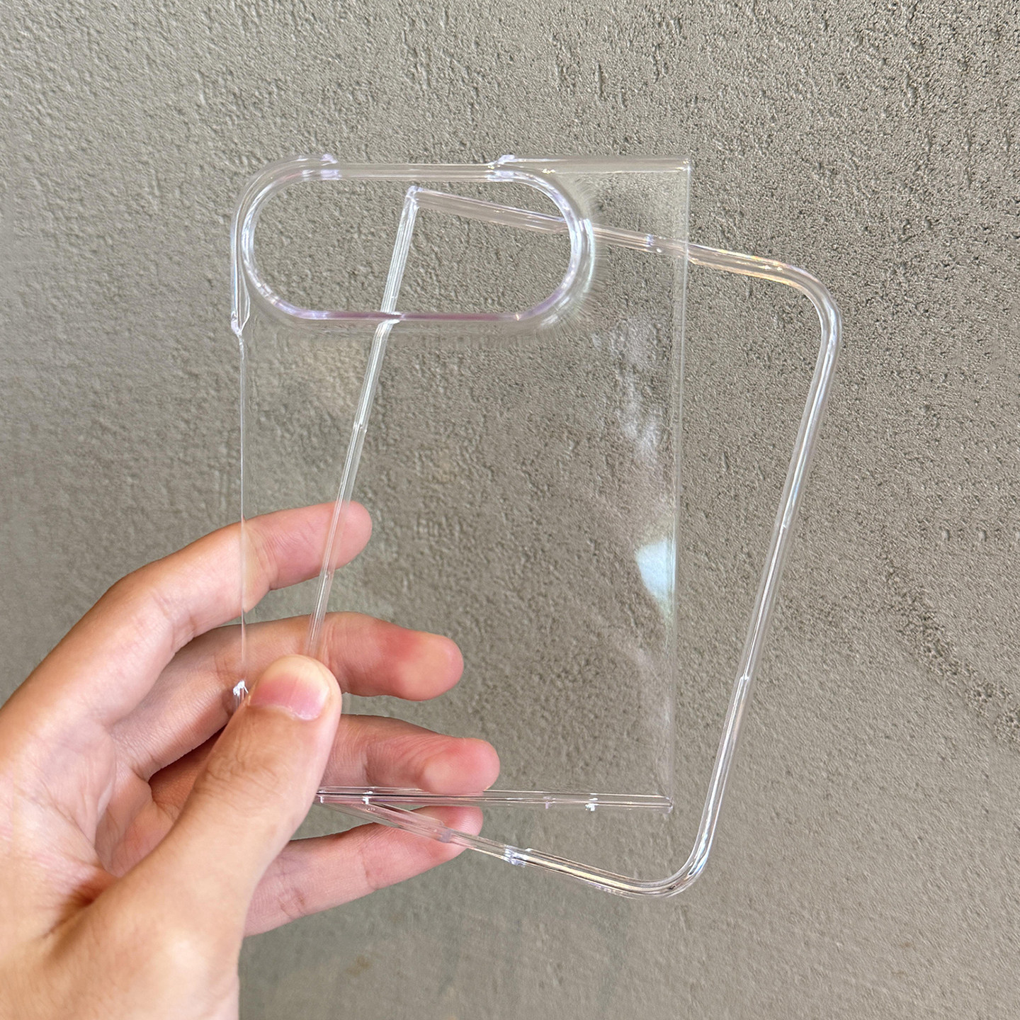苹果Ultra透明不会发黄硬壳超薄裸机感iPhone ultra适用苹果fold折叠屏阔直板保护套亚克力硬极致简约高级感+
