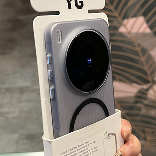 x7Ultra薄Reno13亚克力4s一加Ace5好看X200pro 文艺X6 瓦楞光栅冰雾磨砂白磁吸X300手机壳OPPO适用Findx9 x8s