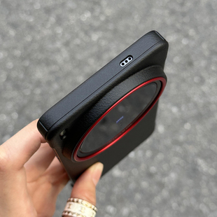 高级轻奢荔枝纹丹红无边框适用vivoX200Ultra适用OPPOFindx8手机壳s+磁吸X200promini奢华iQOO13一加13T/Ace5