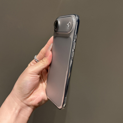 极薄0.08裸机感带镜头膜全包秒变大视窗苹果Air手机壳适用iPhone17promax硅胶16/15plus磨砂高级14/132防摔新
