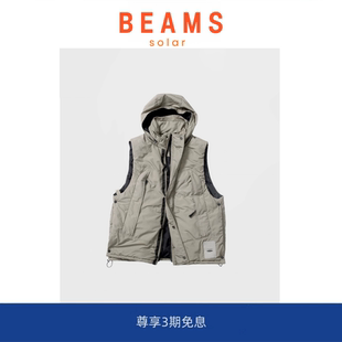 MADNESS上海快闪限定联名夹棉背心马甲余文乐同款 BEAMS SOLAR