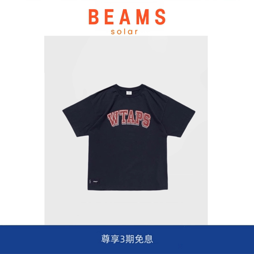 【SOLAR BEAMS】西山彻日系潮牌隐藏款字母印花T恤夏季重磅短袖男