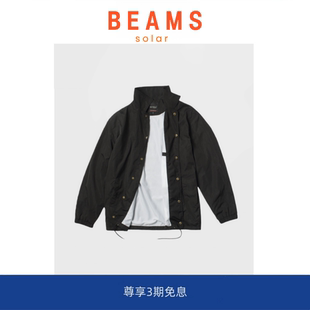 SOLAR 教练夹克潮牌大码 BEAMS 美式 迷彩宽松外套男女 春秋季