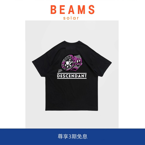 【现货】SOLAR BEAMS DCDT宽松圆领情侣印花短袖T恤百搭