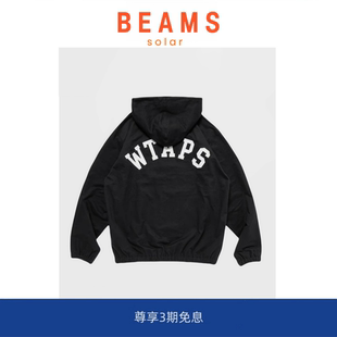 BEAMS日系JACKET SOLAR COTTON工装 开衫 夹克 刺绣连帽款 现货