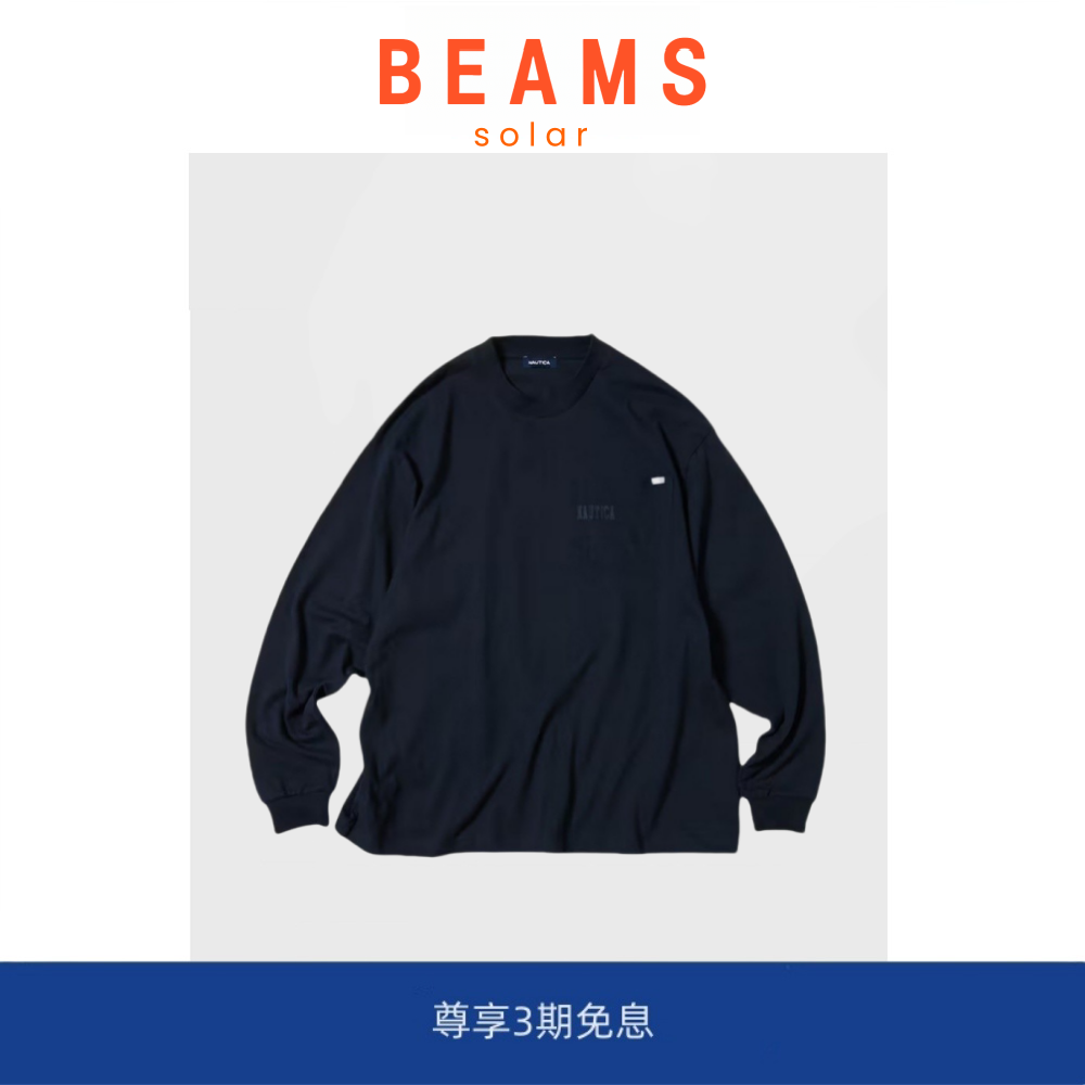 【现货】SOLAR BEAMS日系重磅宽松口袋圆领短袖T恤纯色休闲上衣潮