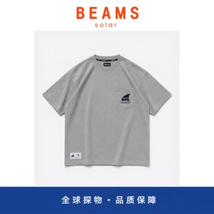 【SOLAR BEAMS】DESCENDANT GENNAKER LOGO 口袋宽松休闲圆领短袖