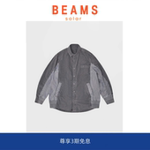 SOLAR 风街拍宽松休闲百搭长袖 BEAMS 陈小春同款 工装 衬衫 外套