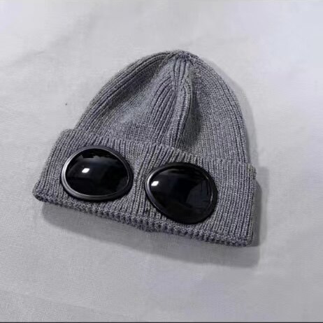 thumbnail for New aviator autumn winter knitted hat men's and women's warm korean couple knitted hat