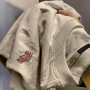 出口外贸折扣奥特莱斯专柜撤回纯棉短袖 t恤男女潮流百搭休闲上衣