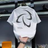 男女百搭创意上衣服潮 t恤夏季 海外订单外贸撤回尾货 100%纯棉短袖