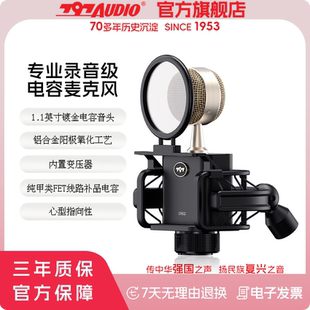 797AUDIO七九七音响CR632直播录音自动降噪卡侬电容心型麦克风