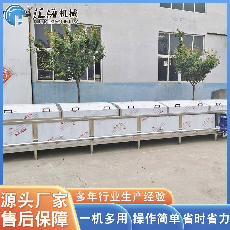 供应蔬菜漂烫杀青机 全自动土豆条清洗漂烫机 竹笋漂烫杀青机设备