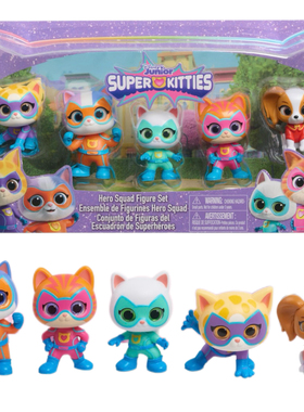 美国Just Play迪士尼超级小猫英雄队手办公仔玩偶圣诞生日礼物女