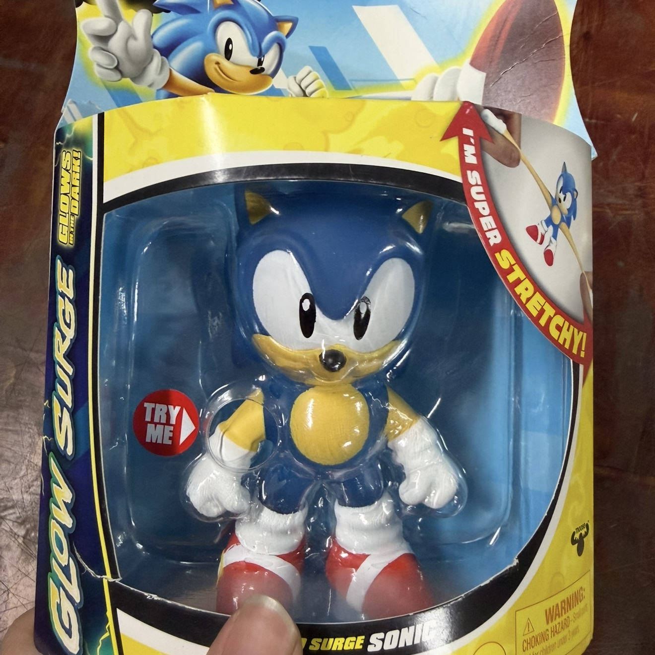 美国Sonic索尼克软胶GOO Jit Zu酷肌组玩具可拉伸解压礼物玩具