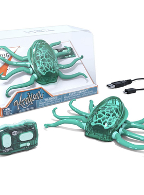 美国进口赫宝hexbug遥控电动海怪章鱼机械仿生动物儿童玩具礼物