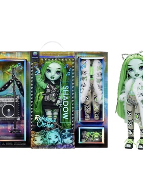 美国彩虹高中rainbow high大姐姐影子高中Harley limestone娃娃女