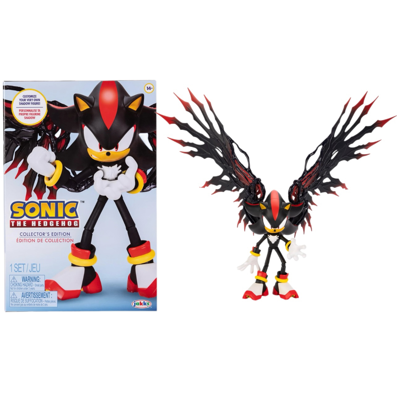 JAKKSSonic刺猬索尼克夏特手办