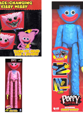 美国代购poppy playtime波比的游戏时间蓝猫波比变脸手办公仔礼物