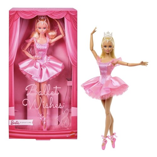 BarbieSignature粉色芭比娃娃