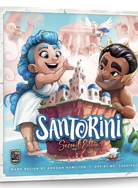 美国Roxiey games Santorini Second Edition新版圣托里尼桌游