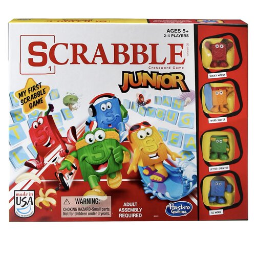 美国代购ScrabbleJunior儿童拼