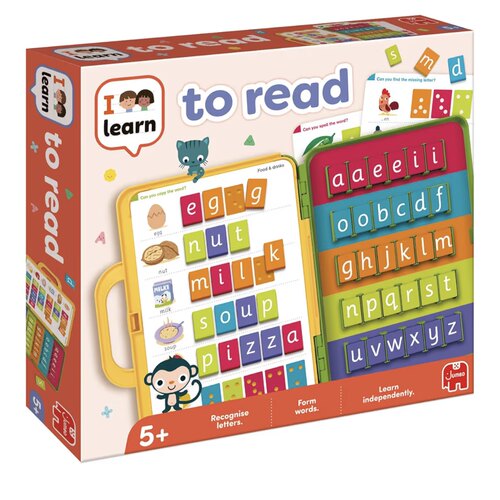 Jumbo简博 I Learn To Read英语拼读手提盒 英文拼词箱我爱学习