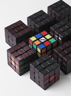Rubik鲁比克Phantom温变渐变色魔方幻影3D浮雕温度益智温感魔方
