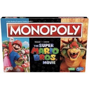 Hasbro孩之宝地产大亨Monopoly Super Mario超级马里奥大富翁桌游